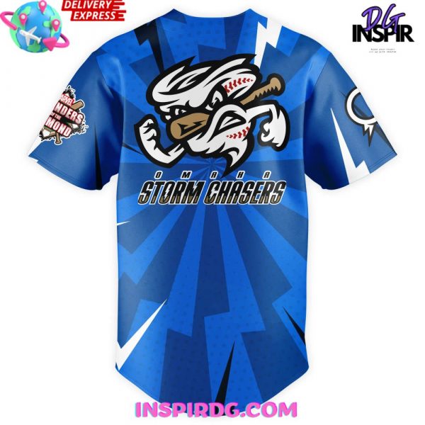 Omaha Storm Chasers Marvel Defenders of the Diamond Baseball Jersey