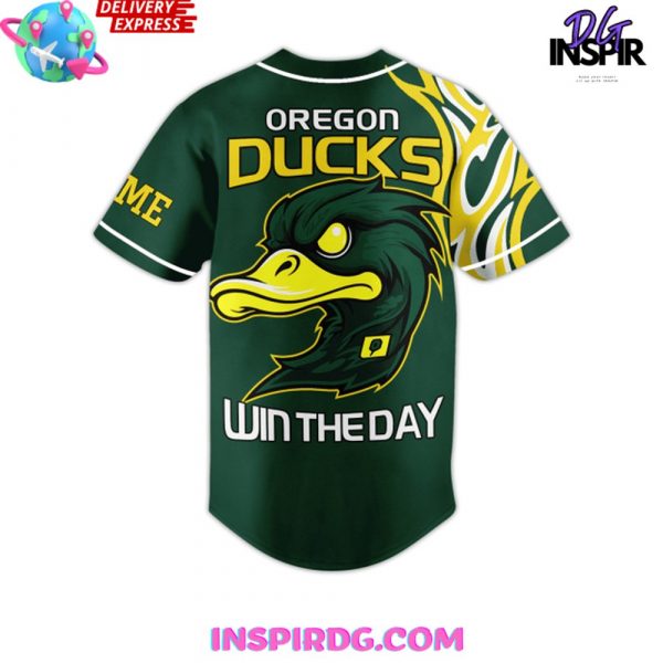 Oregon Ducks Win The Day Baseball Jersey