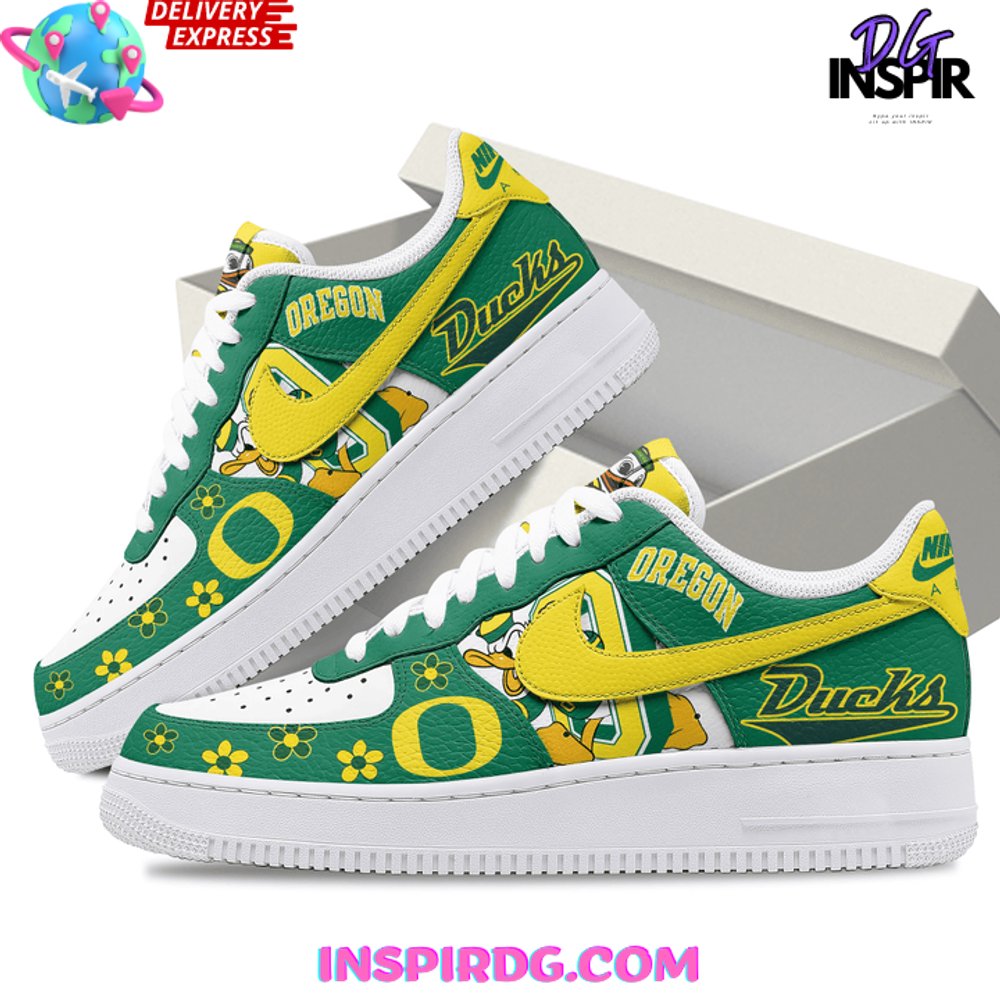 Oregon Ducks x Donald Duck Limited Edition Nike Air Force 1 Oregon Ducks x Donald Duck Limited Edition Nike Air Force 1