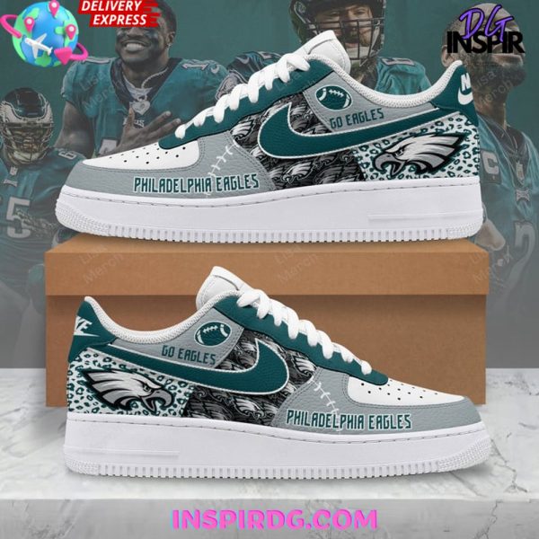 Philadelphia Eagles Go Eagles Nike Air Force 1