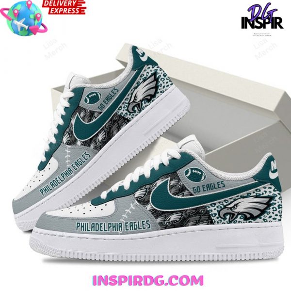 Philadelphia Eagles Go Eagles Nike Air Force 1