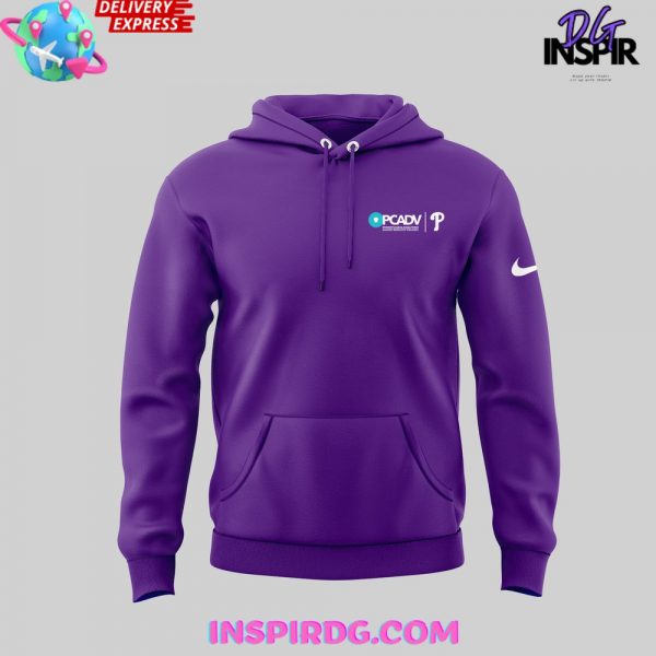 Philadelphia Phillies Domestic Violence Awareness Hoodie