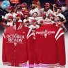 Philadelphia Phillies October Ready Postseason 2024 Red Baseball Jacket