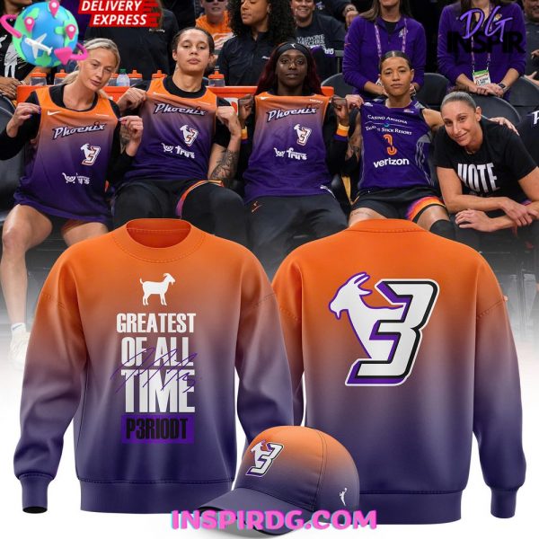 Phoenix Mercury Greatest Of All Time P3riodt Sweatshirt