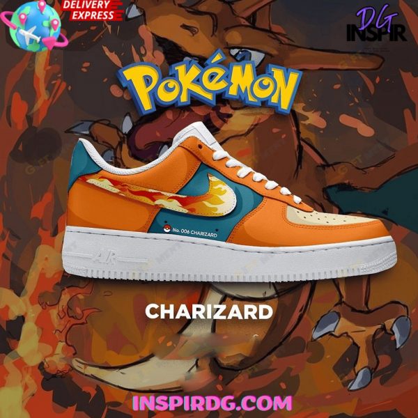 Pokémon Charizard Special Nike Air Force 1