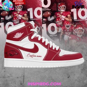Arkansas Razorbacks Football 2024 Nike Air Jordan 1