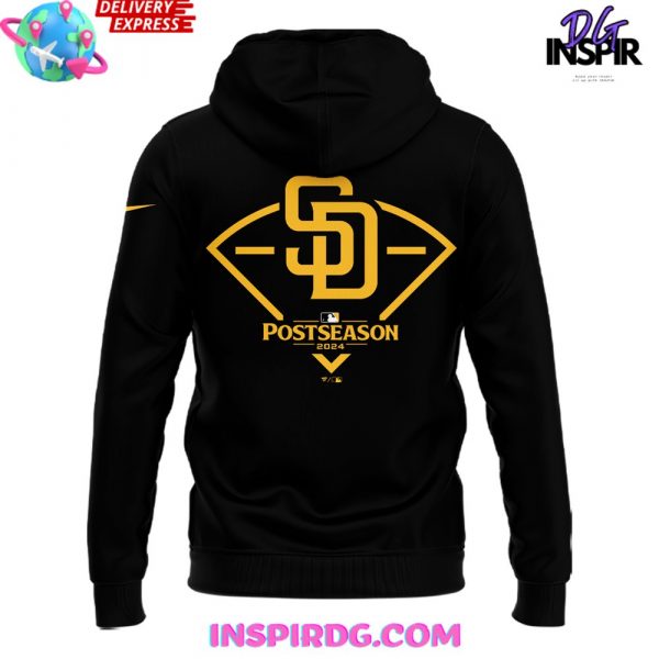 San Diego Padres October Ready 2024 Black Hoodie