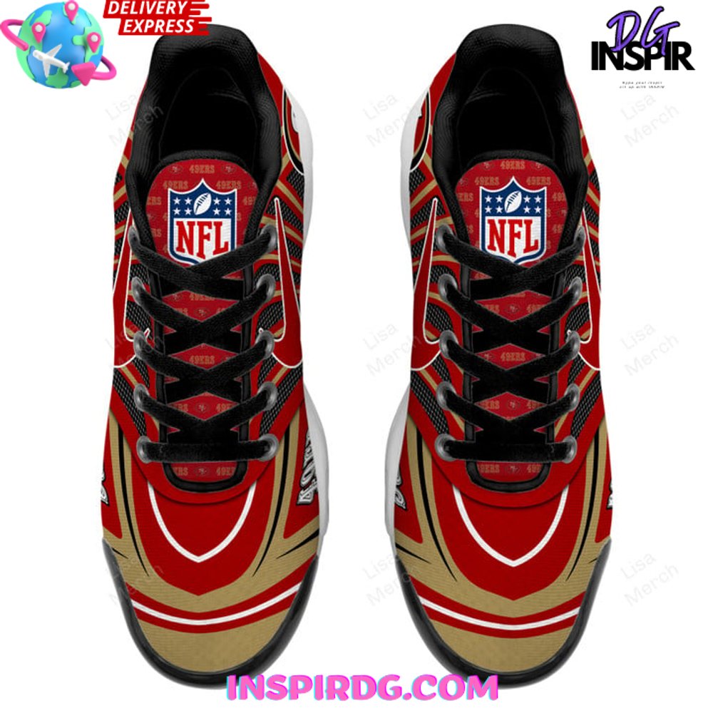 San Francisco 49ers Personalized Nike Air Max Shoes InspirDG