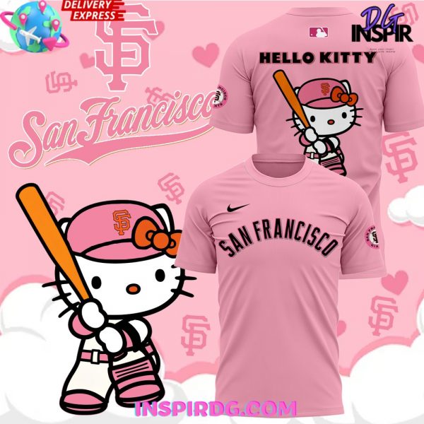 San Francisco Giants x Hello Kitty Night 2024 T-Shirt