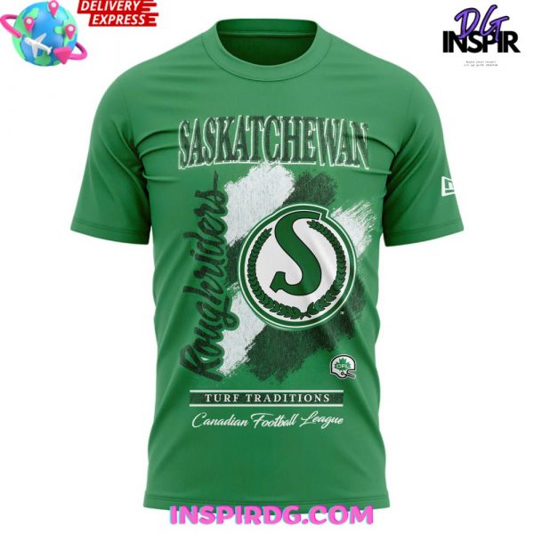 Saskatchewan Roughriders Turf Traditions Enzyme Washed T-Shirt