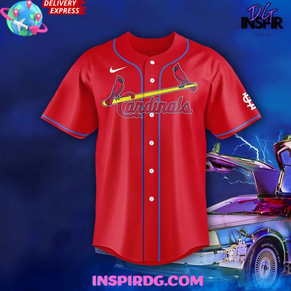 St. Louis Cardinals Back to the Future The Musical Night Baseball Jersey