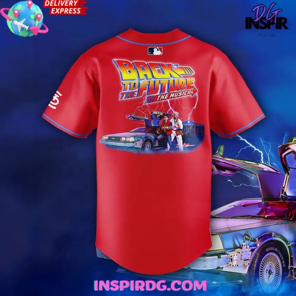 St. Louis Cardinals Back to the Future The Musical Night Baseball Jersey
