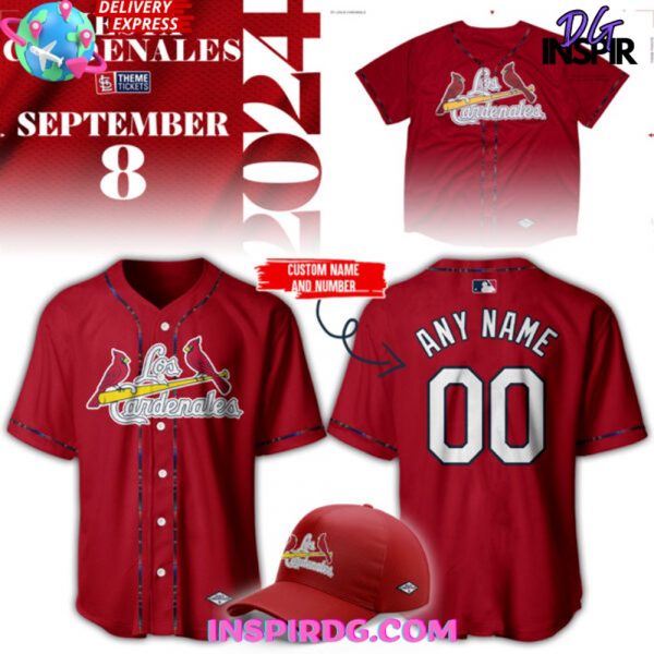 St Louis Cardinals Fiesta Cardenales 2024 Baseball Jersey