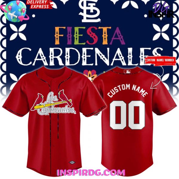 St. Louis Cardinals Fiesta Cardenales Baseball Jersey