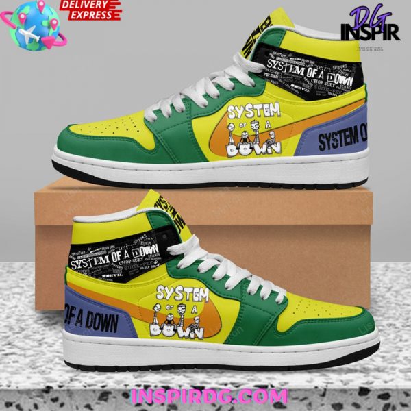 System of a Down Limited Edition Nike Air Jordan 1