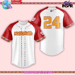 Washington Nationals Hispanic Heritage Day 2024 Baseball Jersey