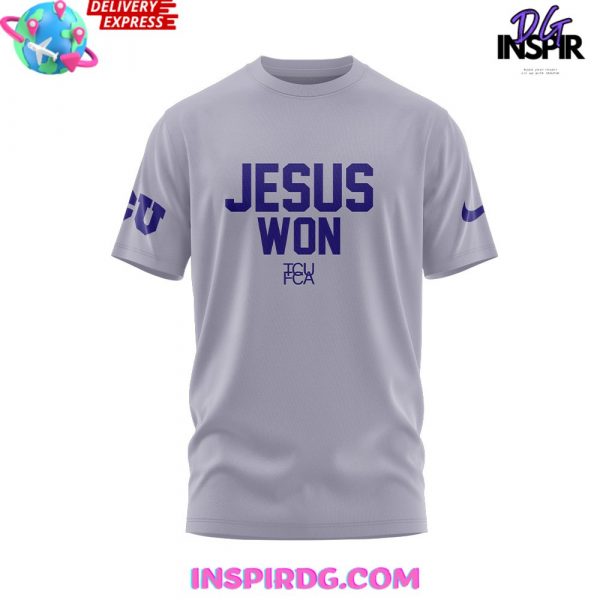 TCU Football Jesus Won 2024 T-Shirt