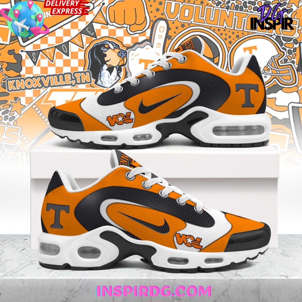 Tennessee Volunteers Football Nike Air Max Plus Shoes InspirDG