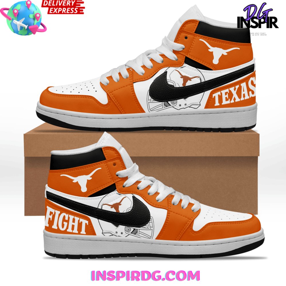 Texas Longhorns Fight Limited Edition Nike Air Jordan 1 InspirDG