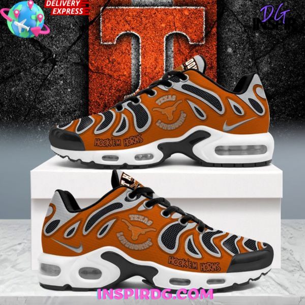 Texas Longhorns Hook ‘Em Horns Nike Air Max Plus Shoes