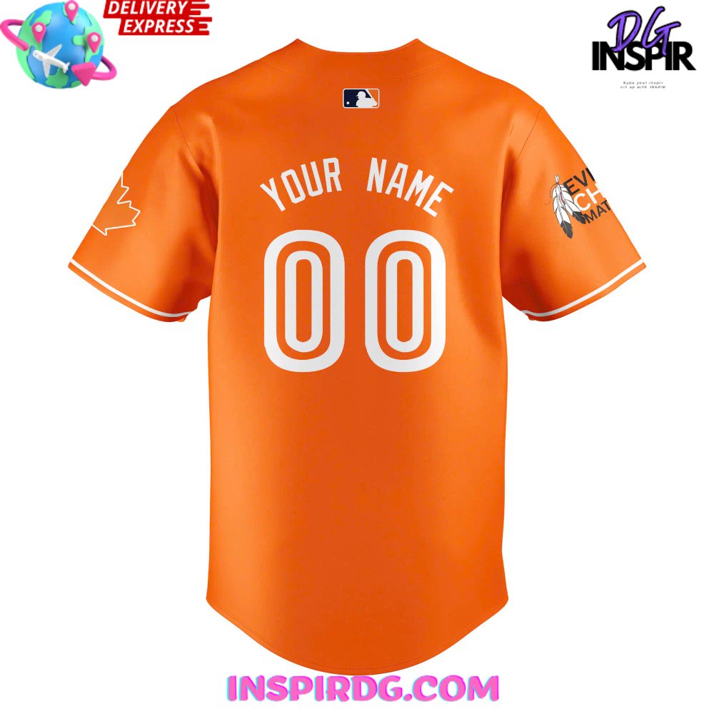 Blue and orange baseball jersey best sale