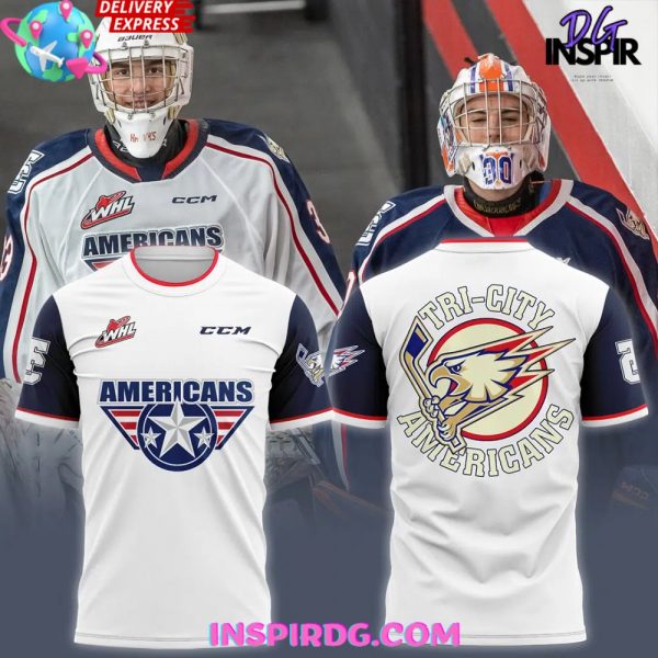 Tri-City Americans Hockey 2024 T-Shirt
