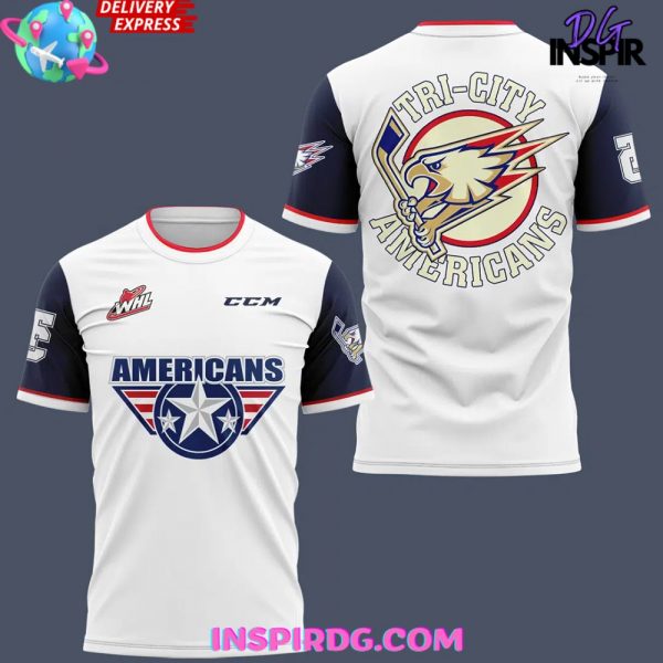 Tri-City Americans Hockey 2024 T-Shirt