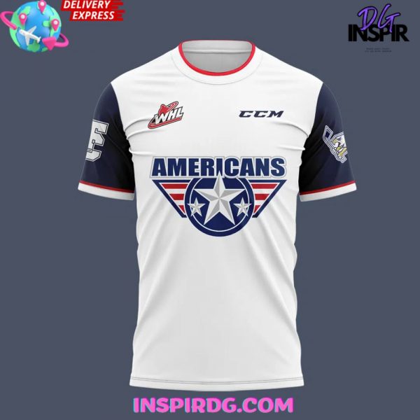 Tri-City Americans Hockey 2024 T-Shirt