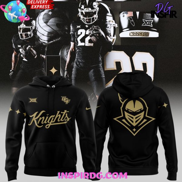 UCF Knights Football 2024 Black Hoodie