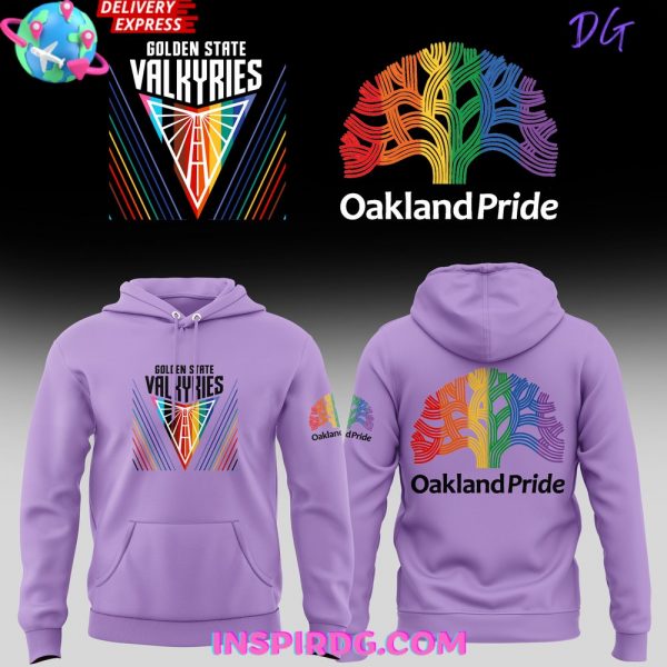 WNBA Golden State Valkyries Oakland Pride Purple Hoodie