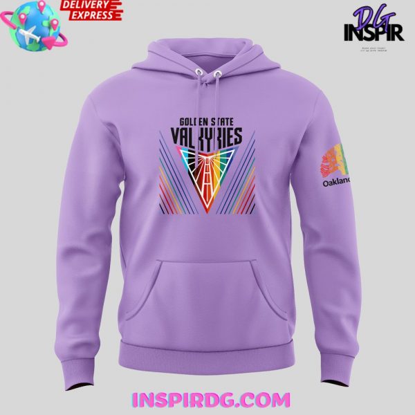 WNBA Golden State Valkyries Oakland Pride Purple Hoodie