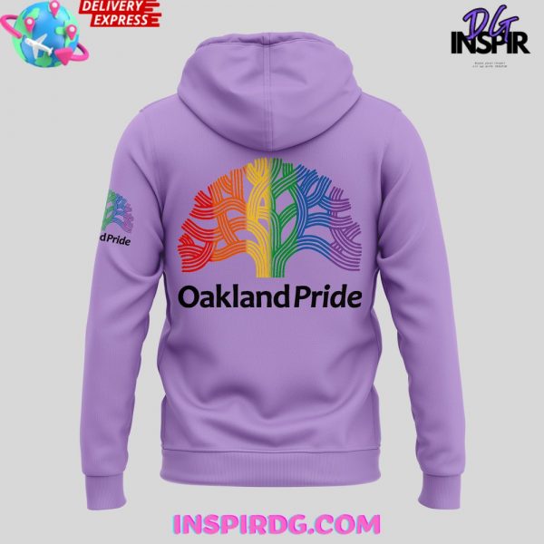 WNBA Golden State Valkyries Oakland Pride Purple Hoodie