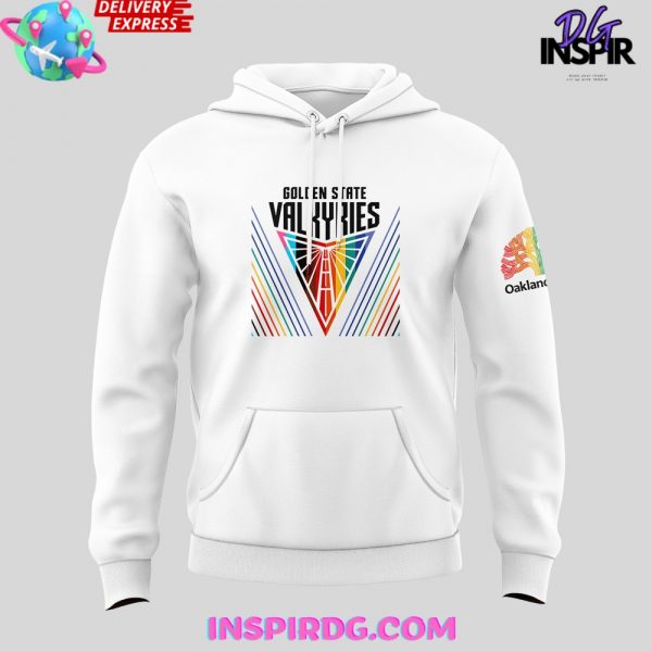 WNBA Golden State Valkyries Oakland Pride White Hoodie