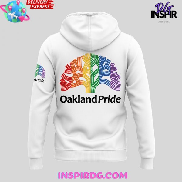 WNBA Golden State Valkyries Oakland Pride White Hoodie