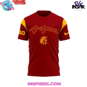 USC Trojans Big Ten 2024 Red T-Shirt