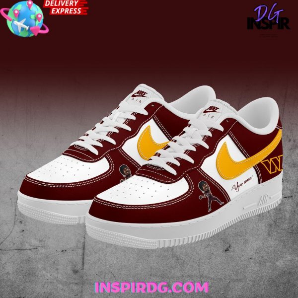 Washington Commanders Jayden Daniels Nike Air Force 1