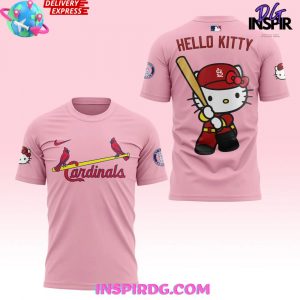 St. Louis Cardinals x Hello Kitty Night 2024 T-Shirt