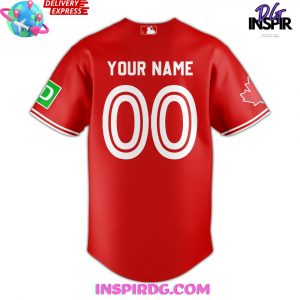 Custom jays jersey canada on sale