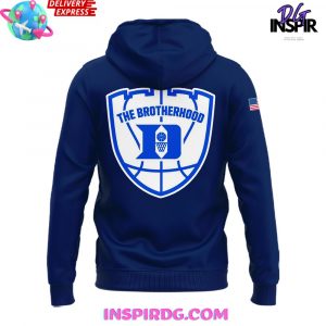 Duke Blue Planet The Brotherhood 2024 Blue Zip Hoodie
