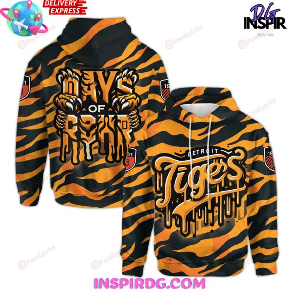 Detroit Tigers Days Of Roar 2024 Hoodie