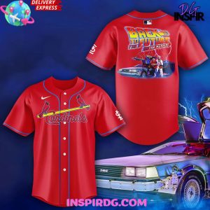 St. Louis Cardinals Back to the Future The Musical Night Baseball Jersey