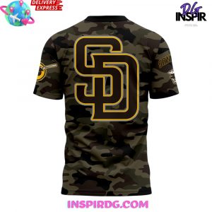 San Diego Padres Camo 2024 TShirt