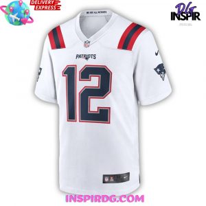 NFL Nike New England Patriots Tom store Brady Jersey