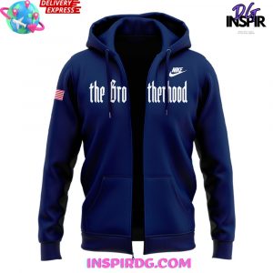 Duke Blue Planet The Brotherhood 2024 Blue Zip Hoodie