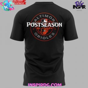 Baltimore Orioles October Ready 2024 Black TShirt