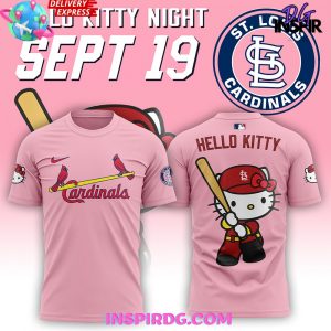 St. Louis Cardinals x Hello Kitty Night 2024 T-Shirt