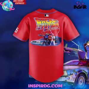 St Louis Cardinals Back to the Future The Musical Night Baseball Jersey
