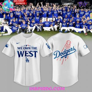 Los Angeles Dodgers 2024 National League West Champions Baseball Jersey