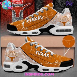 Texas Longhorns Football Custom Nike Air Max Plus Shoes InspirDG