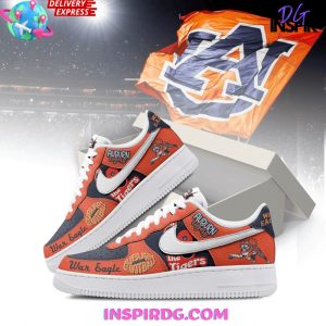 Auburn Tigers War Eagle Limited Edition Nike Air Force 1